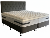 Gel Visco Pocket Spring Mattress + Bed Base Superking Set