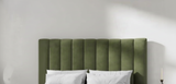 Josie Headboard Olive Green Queen