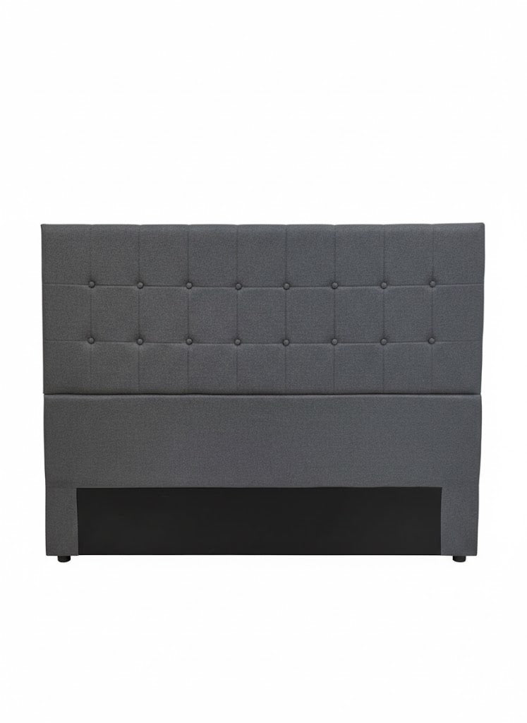 Nero Free Standing Headboard Grey Queen