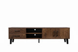 'Hagen' Walnut Color Entertainment Unit