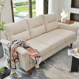 Solar 3 Seater Beige Sofa