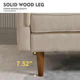 Solar 3 Seater Beige Sofa