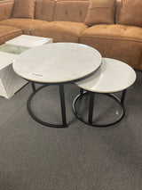 Styak New Modern Nested Round Coffee Table Set
