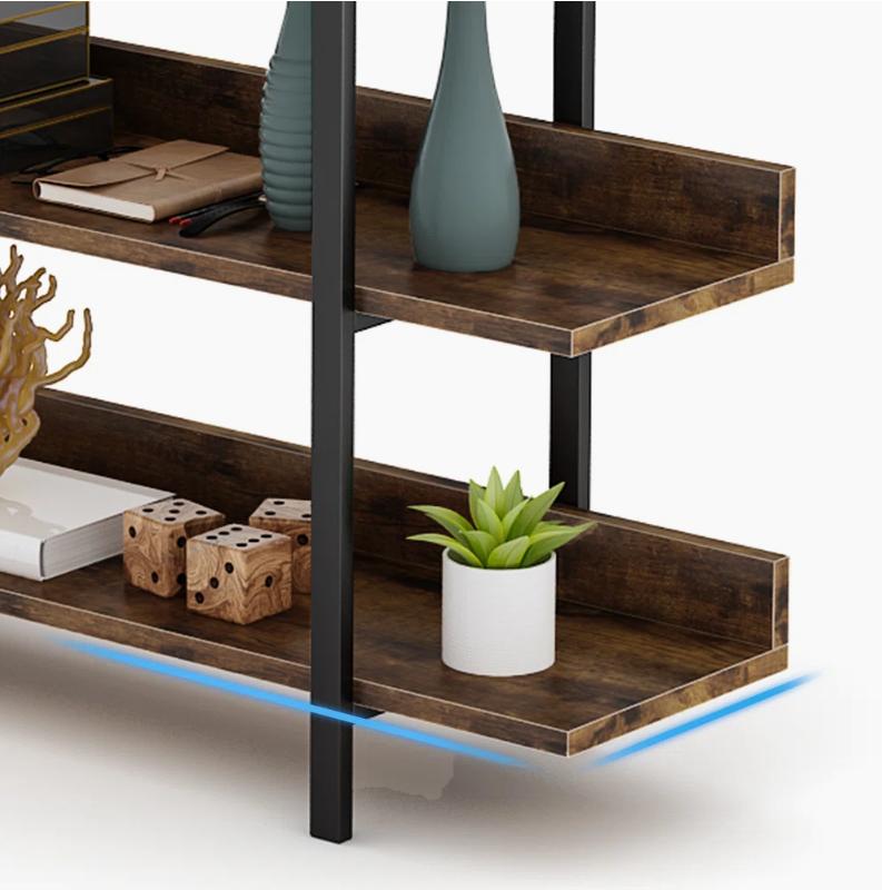 Urban Loft Bookshelf (Black Legs)