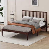 Ryle Walnut Bed Frame Queen
