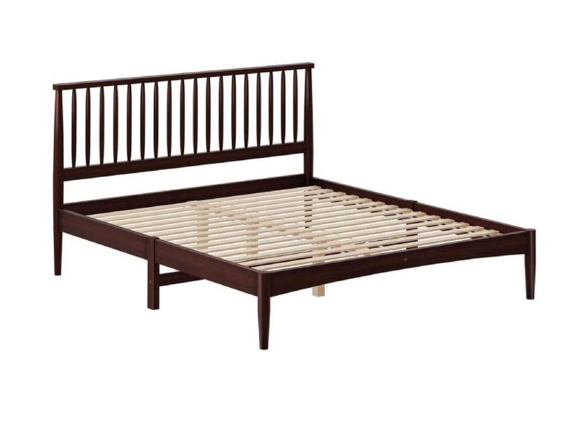 Ryle Walnut Bed Frame Queen