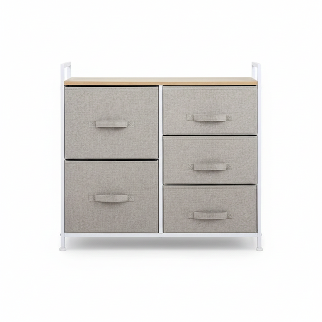 Lesser Chest of Drawers with Cardboard Drawer