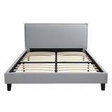 Nihill Bed Frame Light Grey Double