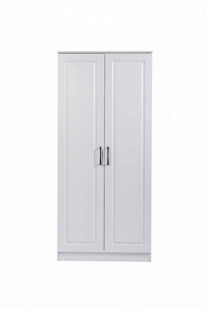 'Rebon' White Wardrobe