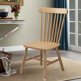 Astor Rubber Wood Dining Chair Light Oak