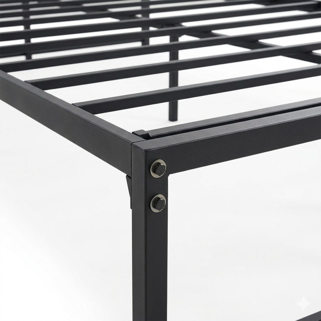 Titan Metal Platform Bed Base Queen