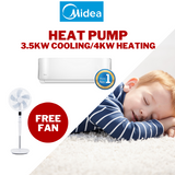 Midea Aurora 3.5kw./4.0kw Heat pump Indoor
