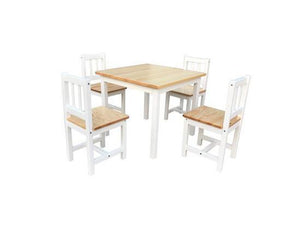 Metro Solid Pine Kids Table and Chairs(5pc)