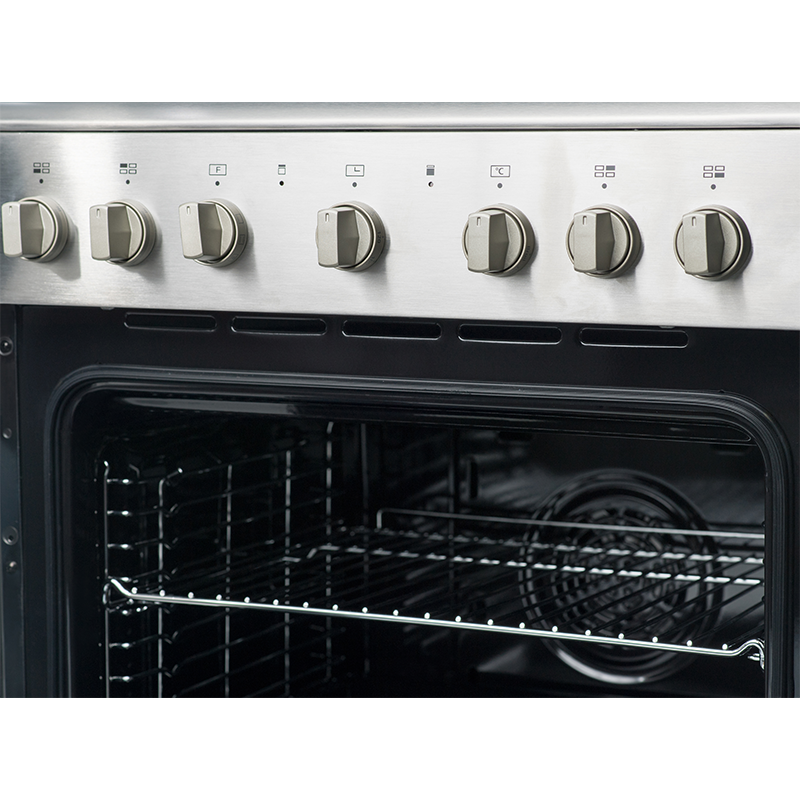 Midea 24DME4R109 Free standing Ceramic cooker/Over Stainless Steel