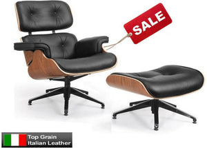 Replica Eames 100%Top Grain Leather Chair and Ottoman