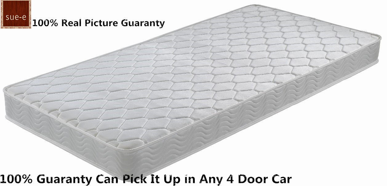 Solid Wood Trundle Bed White Single