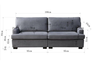 'Finnala' Three Seat Sofa