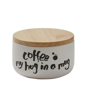 Wragby Short Coffee Hug Canister