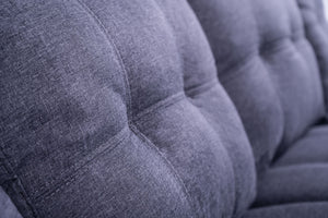 'Ostro' Reversible Corner Sofa With Cup Holder (Dark Grey)