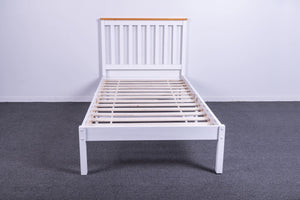 Hayes King Single Size Solid Pine Bed Frame