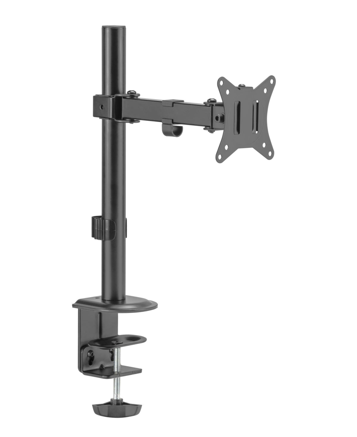 Lockable Monitor Mount Locktight Single-Monitor steel articulating mount – sue-e furniture
