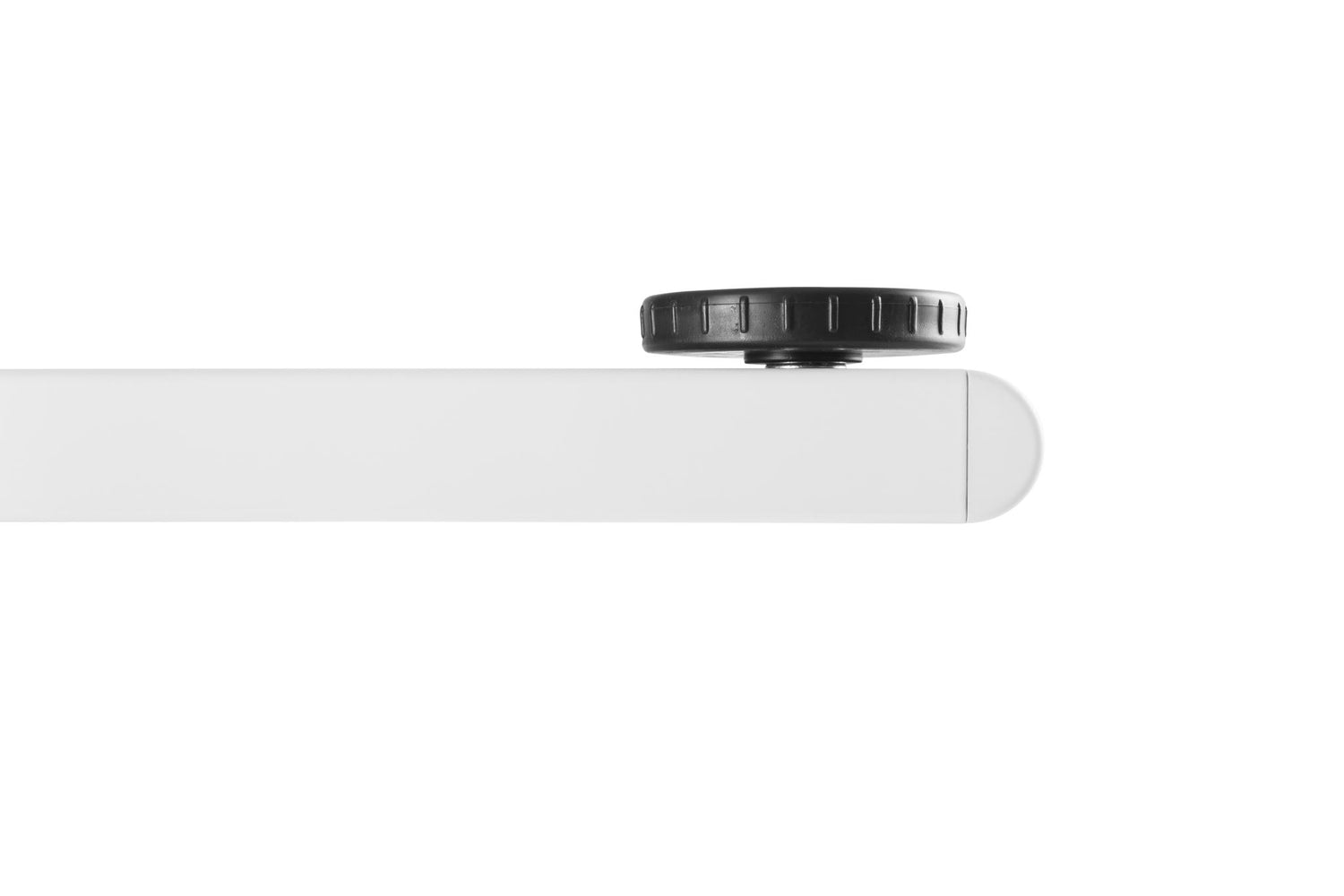 Ergomax Manual Sit Stand Computer Desk White