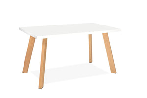 Bellona Dining Table with Natural Color Legs