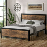 Ikefly Queen Size Bed Frame
