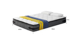 Harding King-Single Size Mattress with Euro-top (Extra Firm)
